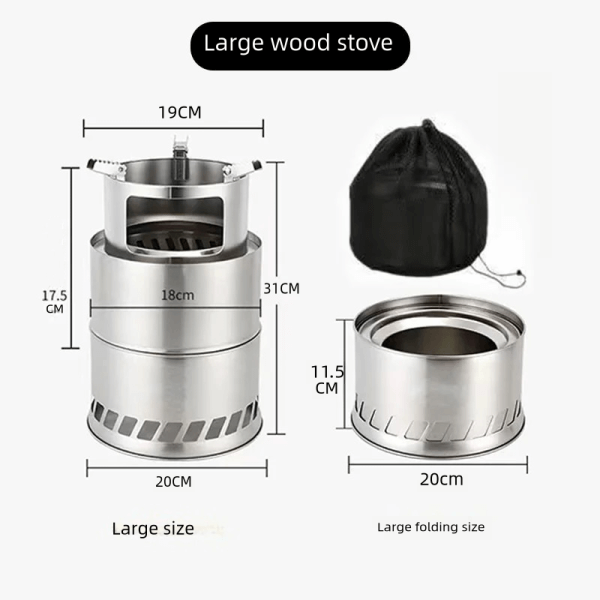 wood stove