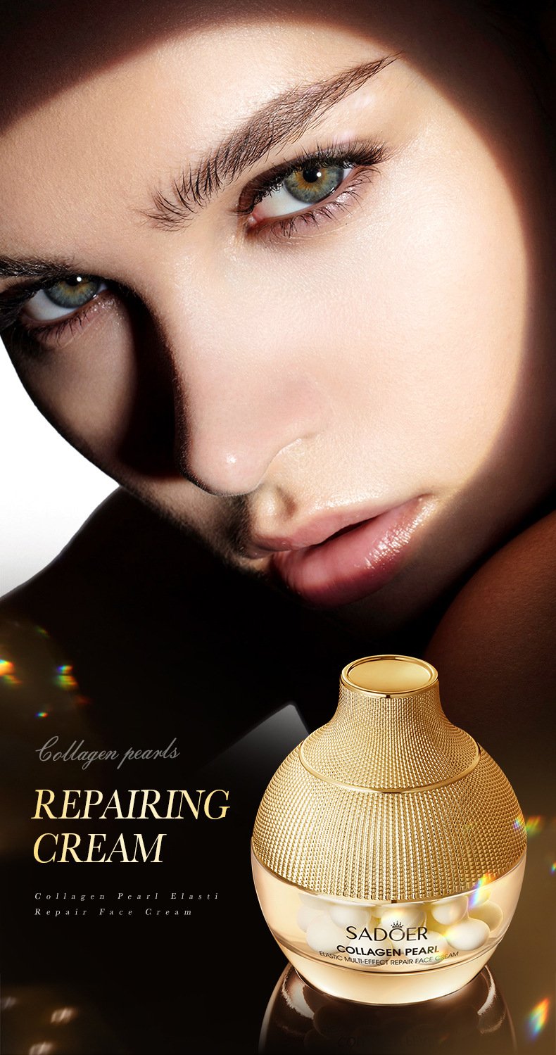 Restructured Collagen Pearl Multi-effect Repair Cream Nourishing and Hydrating Facial Cream