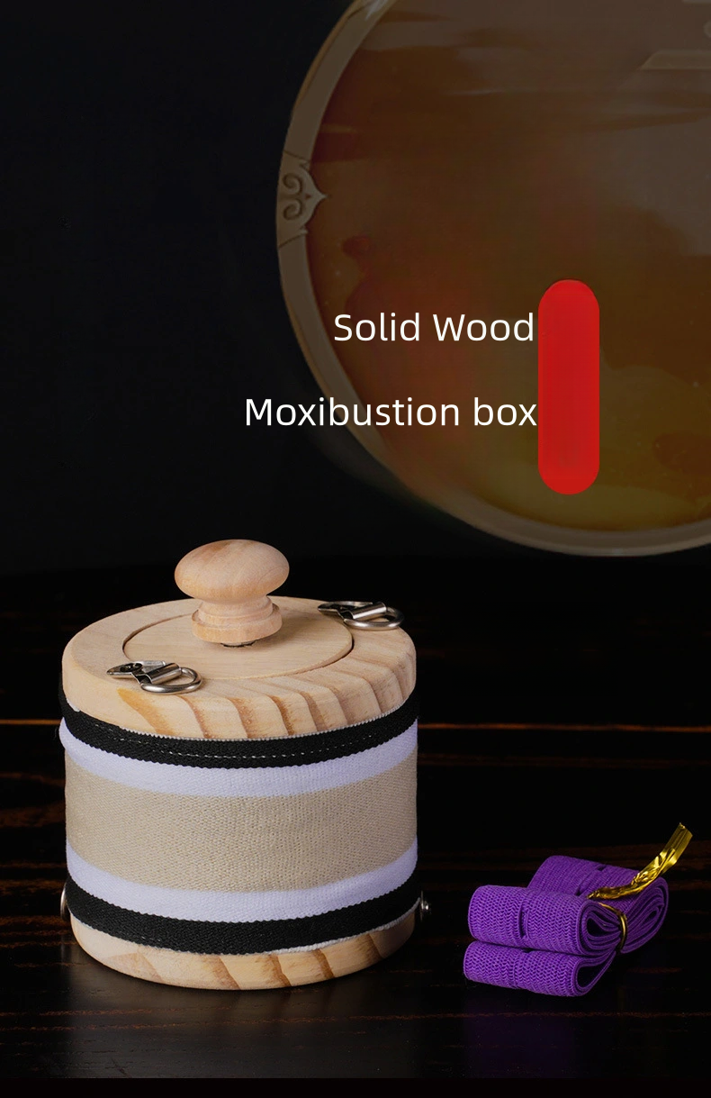 Moxibustion box, solid wood moxibustion box,