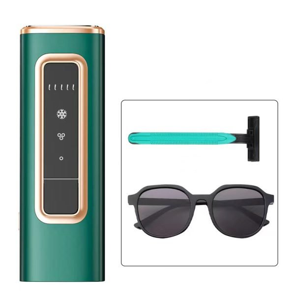 Laser Hair Removal for Women and Men, Air+ IPL Hair Removal Device with Ice-Cooling Technology for Nearly Painless Result, Safe&Long-Lasting for Reducing in Hair Growth for Body & Face