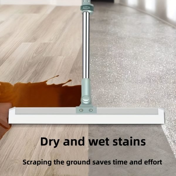 "Multi-Surface" Versatile Extendable Silicone Mop For Easy Cleaning - Perfect For Bathroom, Kitchen, Glass & More