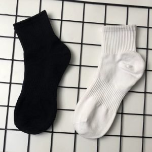 Pure cotton 7A antibacterial and deodorant socks,100% cotton socks, 7A antibacterial and deodorant sports socks, sweat-absorbent and non-slip thin socks in summer. Anti-odor, sweat-absorbent, antibacterial, anti-friction. Biodegradable environmentally friendly socks