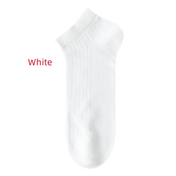 Men's pure cotton thin socks,Ultra-thin, breathable, antibacterial and deodorant