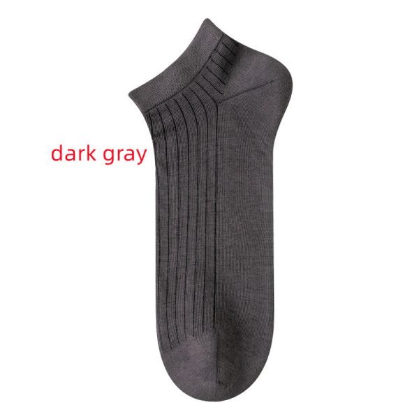 Men's pure cotton thin socks,Ultra-thin, breathable, antibacterial and deodorant