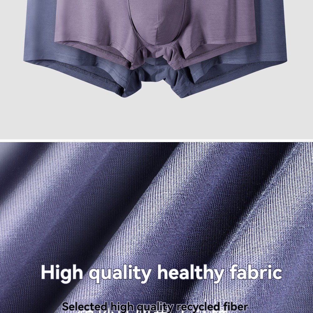 modal Plus-sized lengthened men's underwear, suitable for weight 90KG-140KG Plus-sized boxer briefs 