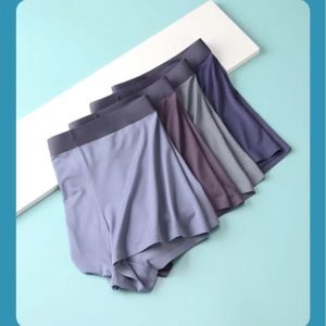 Plus-sized lengthened men's underwear, suitable for weight 90KG-140KG Plus-sized boxer briefs