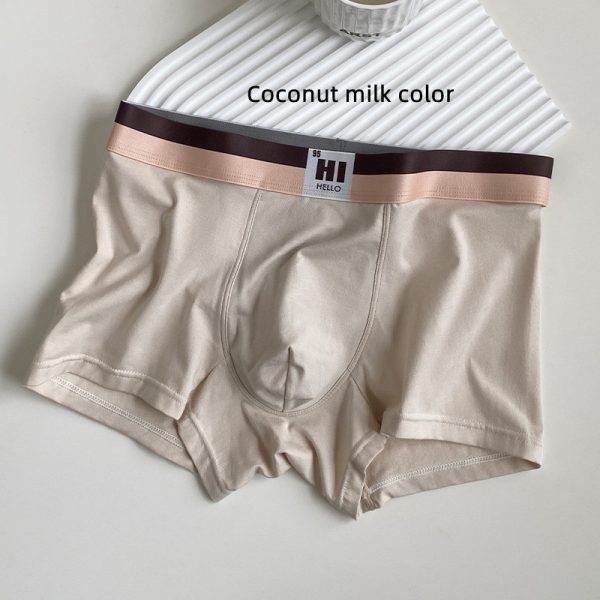 cotton men's underwear boxer shorts,sweat-absorbent and breathable men's boxer shorts 