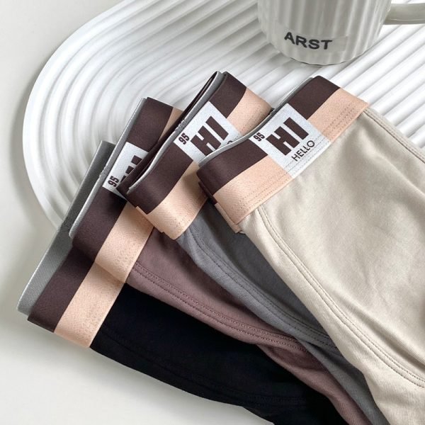 cotton men's underwear boxer shorts,sweat-absorbent and breathable men's boxer shorts 