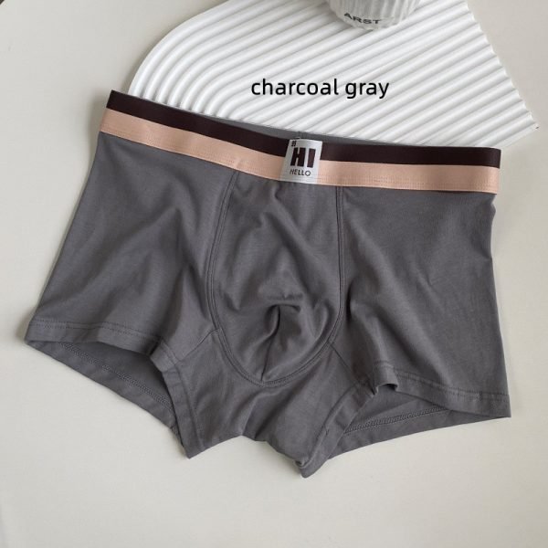 cotton men's underwear boxer shorts,sweat-absorbent and breathable men's boxer shorts 