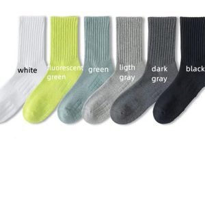 Pure cotton terry bottom shock-absorbing all-season sports basketball socks