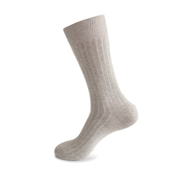 Breathable cotton socks for plus-size men