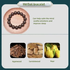 Herbal bracelet Can help calm the mind, soothe emotions and improve sleep